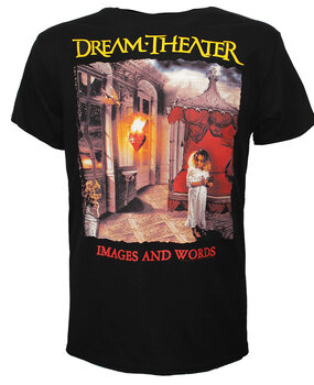 Band Merchandise Dream Theater Images and Words T-Shirt Band Merchandise Dream Theater Images and Words T-Shirt
