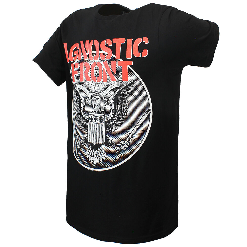 Band Merchandise Agnostic Front Against All Eagle T-Shirt – Offizielles Merchandise
