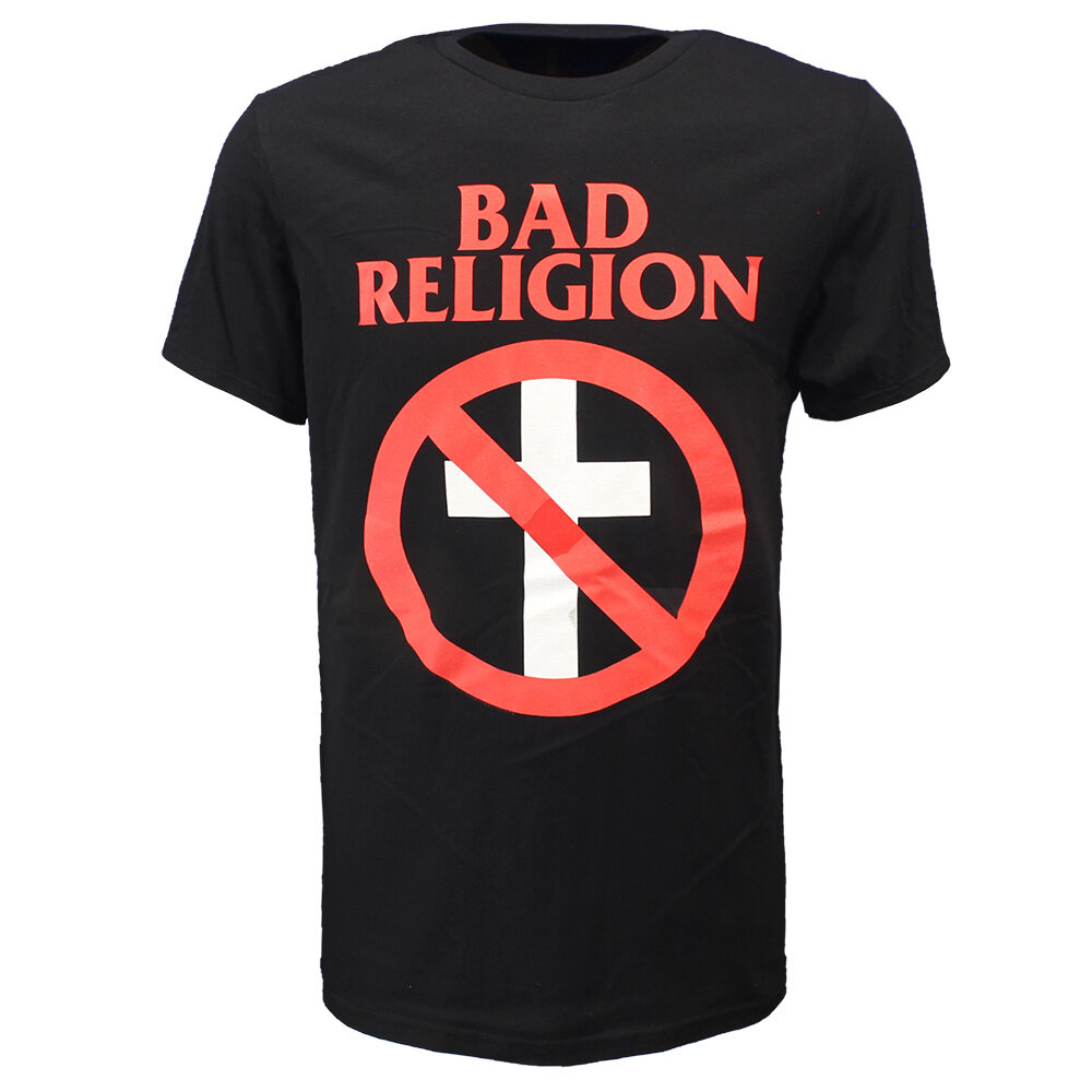 Band Merchandise Bad Religion Cross Buster T-Shirt - Officiële Merchandise Band Merchandise Bad Religion Cross Buster T-Shirt - Officiële Merchandise