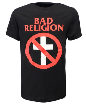 Band Merchandise Bad Religion Cross Buster T-Shirt Band Merchandise Bad Religion Cross Buster T-Shirt