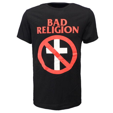 Band Merchandise Bad Religion Cross Buster T-Shirt - Officiële Merchandise Band Merchandise Bad Religion Cross Buster T-Shirt - Officiële Merchandise