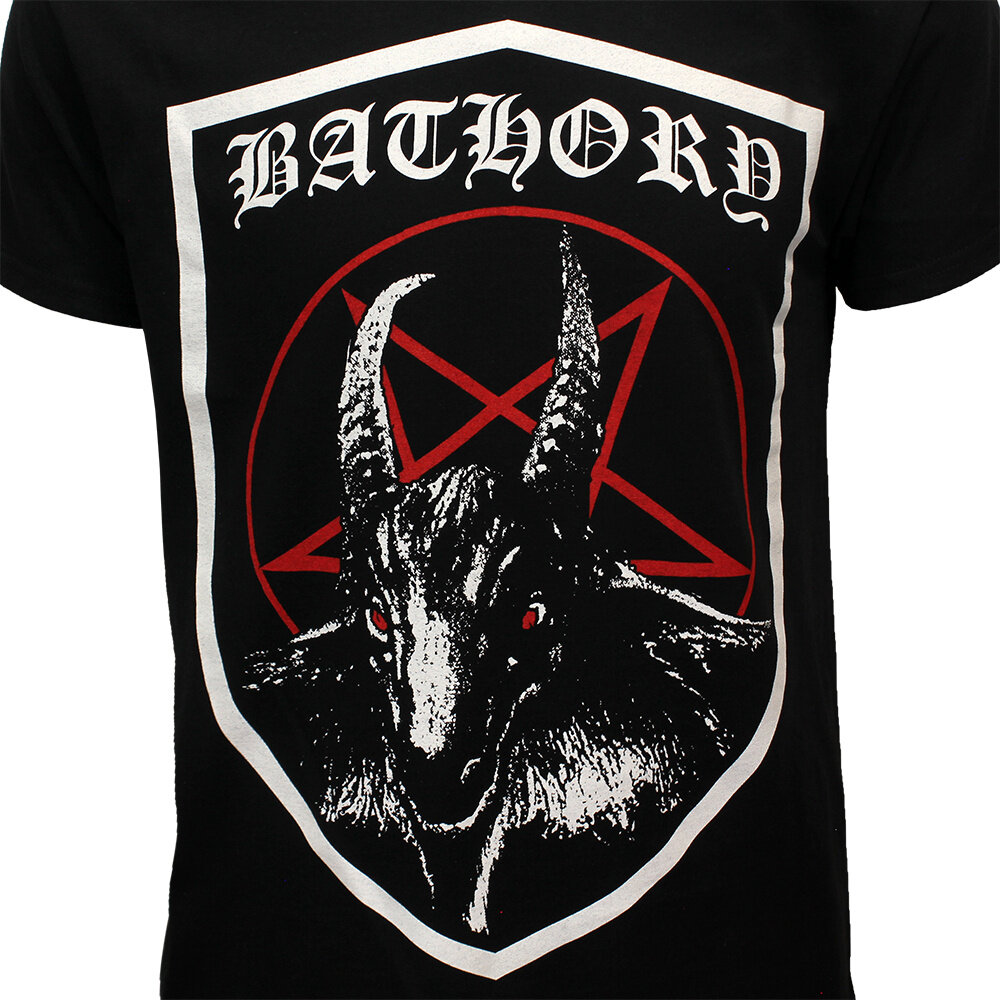 Band Merchandise Bathory Shield T-Shirt - Officiële Merchandise Band Merchandise Bathory Shield T-Shirt - Officiële Merchandise