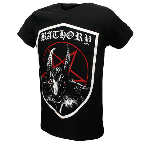 Band Merchandise Bathory Shield T-Shirt - Officiële Merchandise Band Merchandise Bathory Shield T-Shirt - Officiële Merchandise