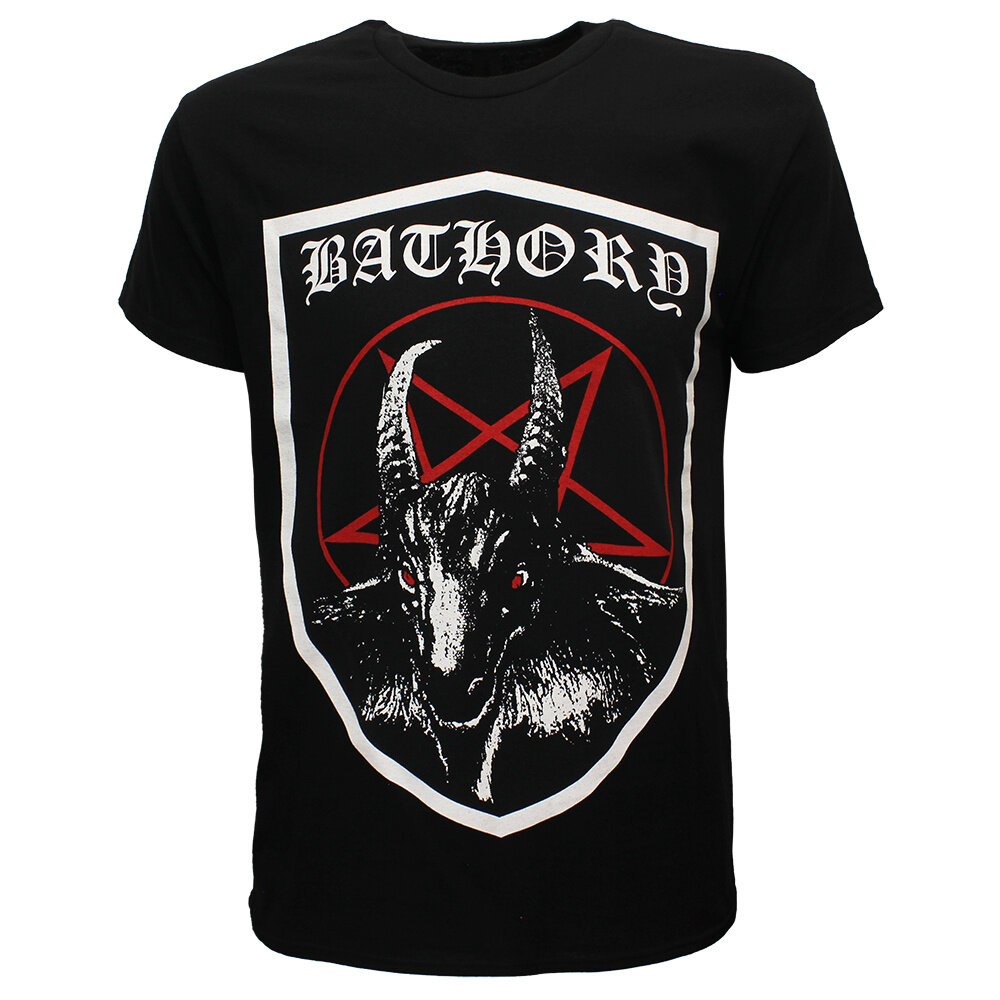 Band Merchandise Bathory Shield T-Shirt - Officiële Merchandise Band Merchandise Bathory Shield T-Shirt - Officiële Merchandise