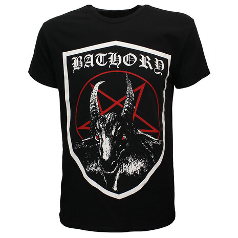 Band Merchandise Bathory Shield T-Shirt - Official Merchandise Band Merchandise Bathory Shield T-Shirt - Official Merchandise
