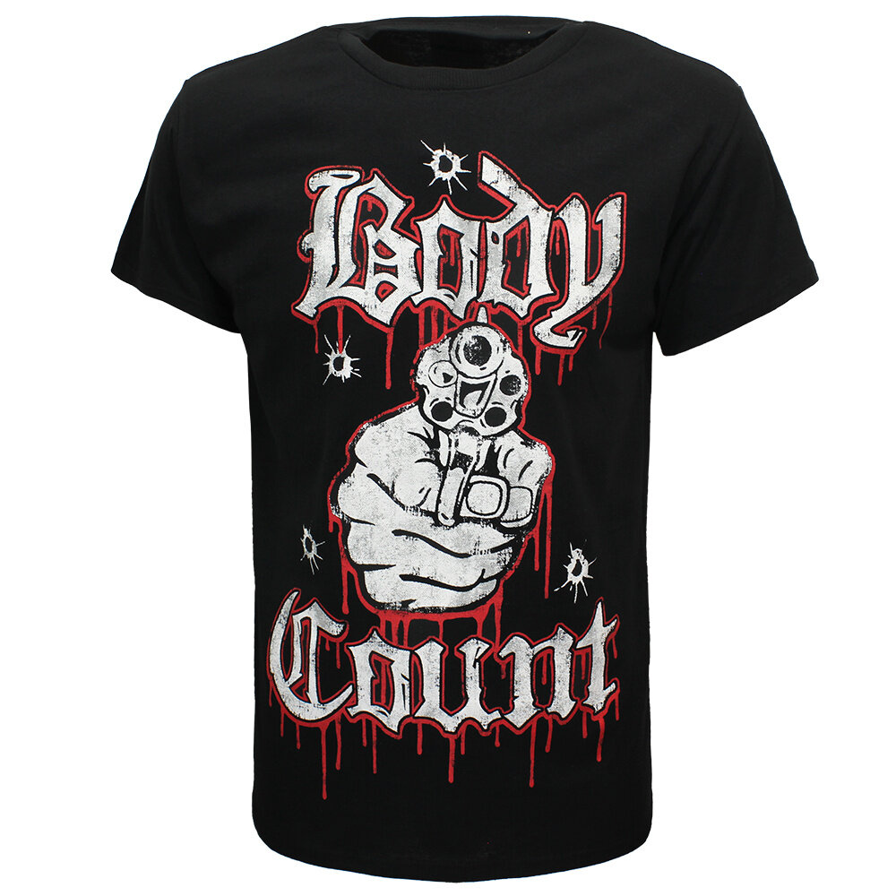 Band Merchandise Body Count Talk Shit Get Shot T-Shirt - Officiële Merchandise Band Merchandise Body Count Talk Shit Get Shot T-Shirt - Officiële Merchandise