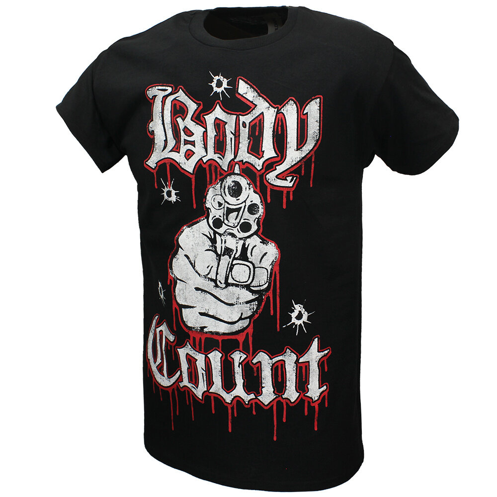 Band Merchandise Body Count Talk Shit Get Shot T-Shirt - Officiële Merchandise Band Merchandise Body Count Talk Shit Get Shot T-Shirt - Officiële Merchandise