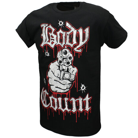Band Merchandise Body Count Talk Shit Get Shot T-Shirt - Officiële Merchandise Band Merchandise Body Count Talk Shit Get Shot T-Shirt - Officiële Merchandise
