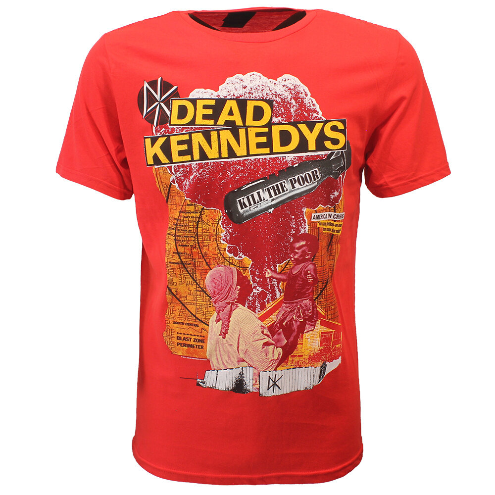 Band Merchandise Dead Kennedys Kill The Poor T-Shirt - Officiële Merchandise Band Merchandise Dead Kennedys Kill The Poor T-Shirt - Officiële Merchandise
