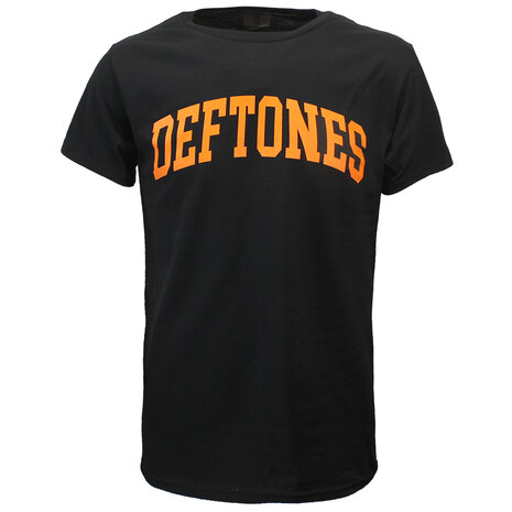 Band Merchandise Deftones College T-Shirt - Officiële Merchandise Band Merchandise Deftones College T-Shirt - Officiële Merchandise