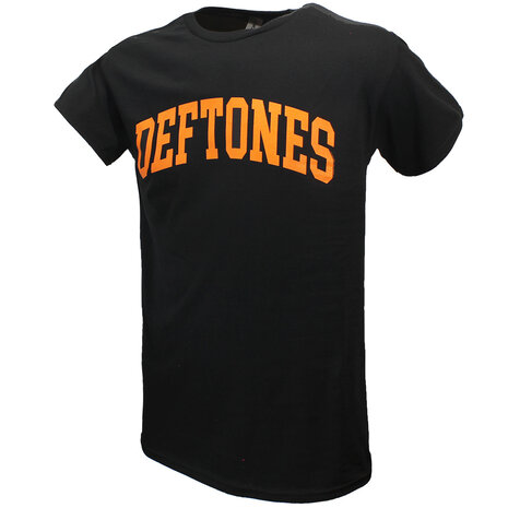 Band Merchandise Deftones College T-Shirt - Official Merchandise Band Merchandise Deftones College T-Shirt - Official Merchandise