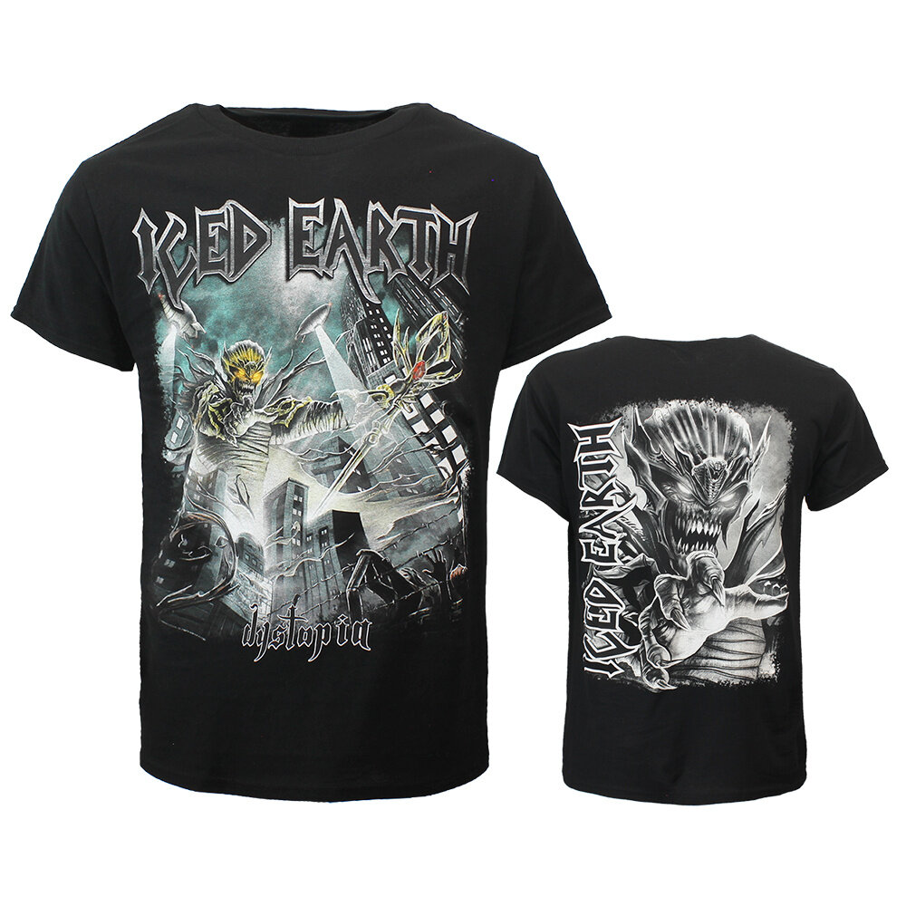 Band Merchandise Iced Earth Dystopia T-Shirt – Offizielles Merchandise Band Merchandise Iced Earth Dystopia T-Shirt – Offizielles Merchandise