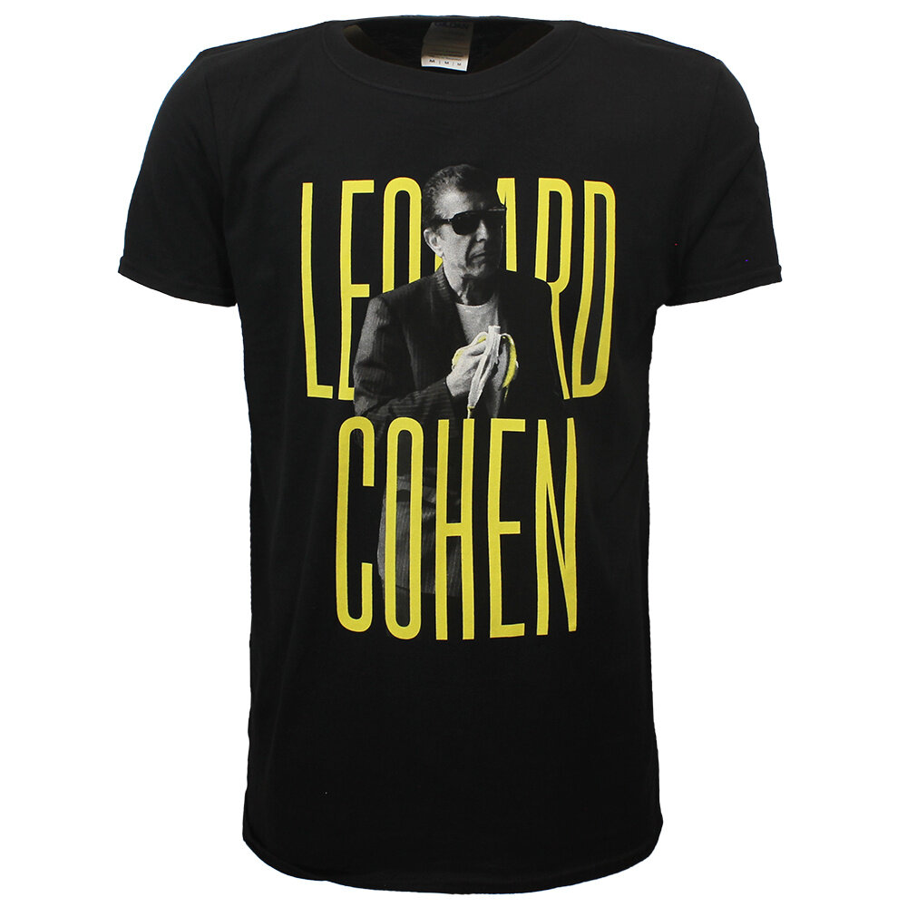 Band Merchandise Leonard Cohen Banana T-Shirt - Officiële Merchandise Band Merchandise Leonard Cohen Banana T-Shirt - Officiële Merchandise