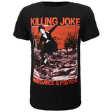 Band Merchandise Killing Joke Wardance & Pssyche T-Shirt Band Merchandise Killing Joke Wardance & Pssyche T-Shirt