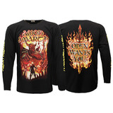 Band Merchandise Amon Amarth Oden Wants You Longsleeve T-Shirt