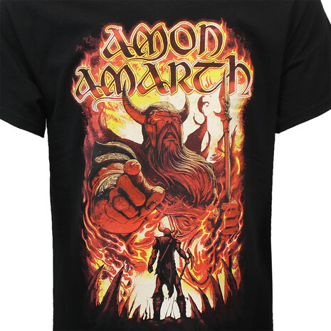 Band Merchandise Amon Amarth Oden Wants You T-Shirt - Officiële Merchandise Band Merchandise Amon Amarth Oden Wants You T-Shirt - Officiële Merchandise