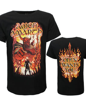 Band Merchandise Amon Amarth Oden Wants You T-Shirt