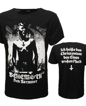 Band Merchandise Behemoth Der Satanist T-Shirt Band Merchandise Behemoth Der Satanist T-Shirt