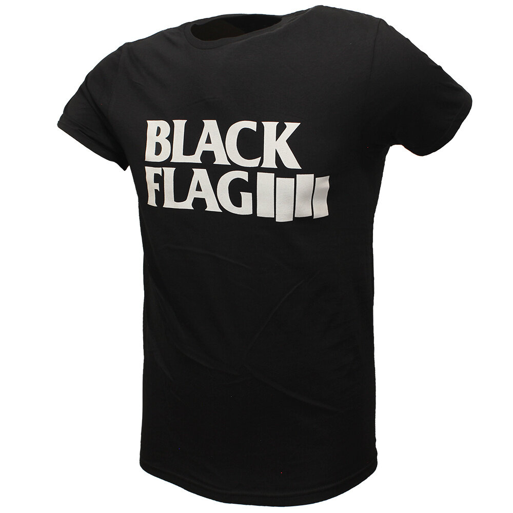 Band Merchandise Black Flag Logo T-Shirt - Officiële Merchandise Band Merchandise Black Flag Logo T-Shirt - Officiële Merchandise