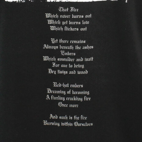 Band Merchandise Burzum Aske T-Shirt - Officiële Merchandise Band Merchandise Burzum Aske T-Shirt - Officiële Merchandise