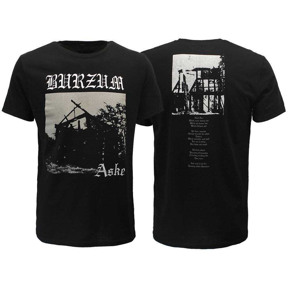 Band Merchandise Burzum Aske T-Shirt - Official Merchandise Band Merchandise Burzum Aske T-Shirt - Official Merchandise
