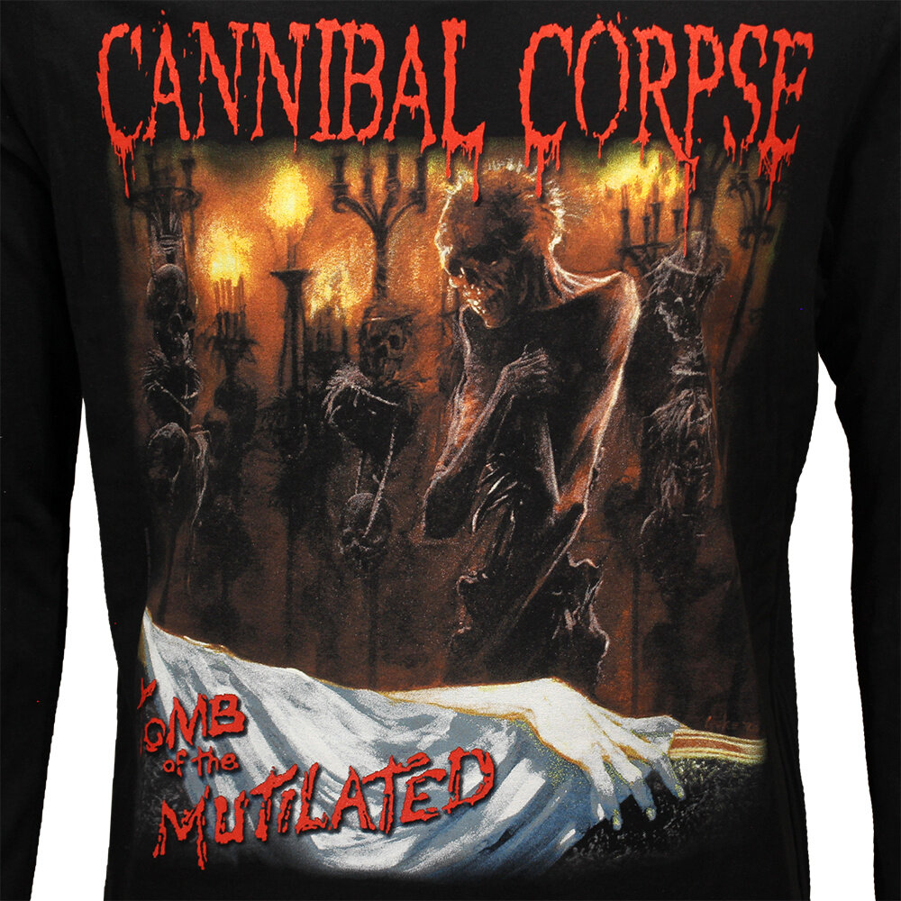 Band Merchandise Cannibal Corpse Tomb of the Mutilated Longsleeve T-Shirt - Officiële Merchandise Band Merchandise Cannibal Corpse Tomb of the Mutilated Longsleeve T-Shirt - Officiële Merchandise