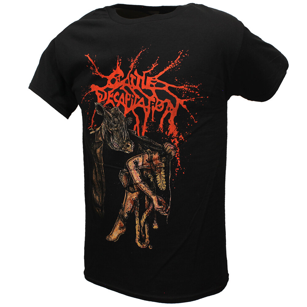 Band Merchandise Cattle Decapitation Flesh Puddler T-Shirt - Officiële Merchandise Band Merchandise Cattle Decapitation Flesh Puddler T-Shirt - Officiële Merchandise