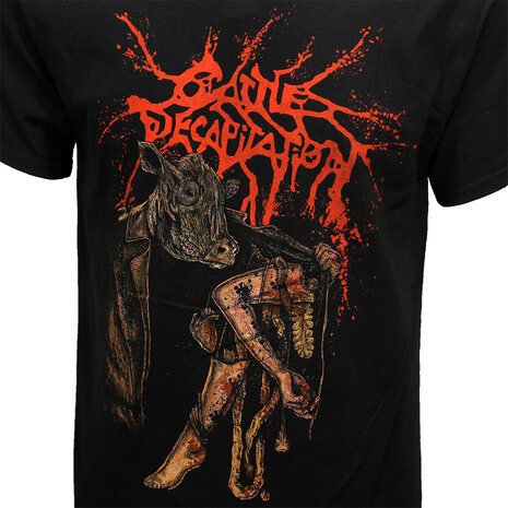 Band Merchandise Cattle Decapitation Flesh Puddler T-Shirt - Officiële Merchandise Band Merchandise Cattle Decapitation Flesh Puddler T-Shirt - Officiële Merchandise