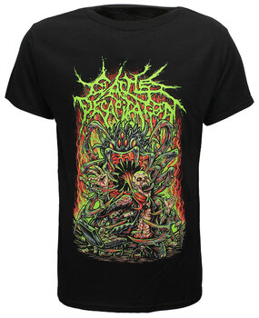 Band Merchandise T-Shirt mit enthaupteten Rindern und entgangenen Gewinnen Band Merchandise T-Shirt mit enthaupteten Rindern und entgangenen Gewinnen