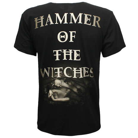 Band Merchandise Cradle Of Filth Hammer Of The Witches T-Shirt - Officiële Merchandise Band Merchandise Cradle Of Filth Hammer Of The Witches T-Shirt - Officiële Merchandise