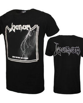 Band Merchandise Venom Calm Before The Storm T-Shirt Band Merchandise Venom Calm Before The Storm T-Shirt