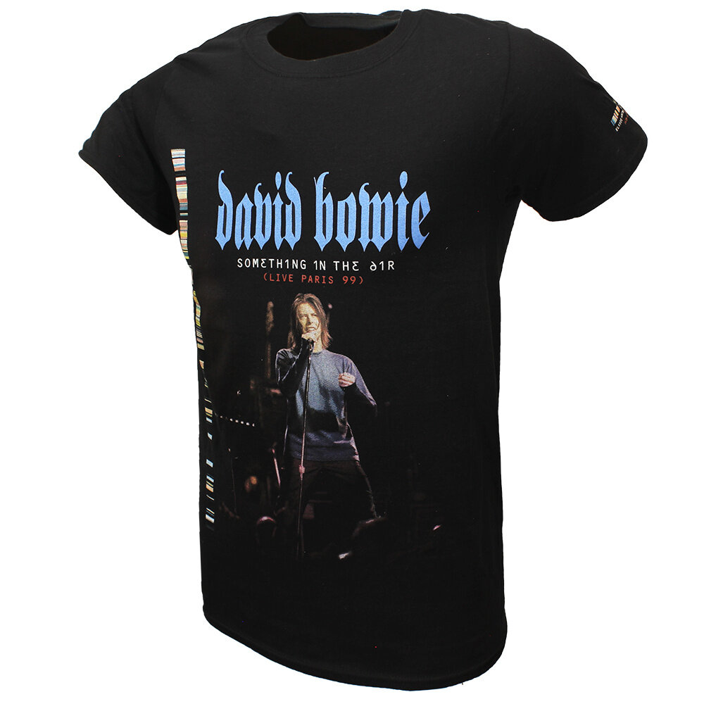 Band Merchandise David Bowie Live in Paris T-Shirt - Official Merchandise Band Merchandise David Bowie Live in Paris T-Shirt - Official Merchandise