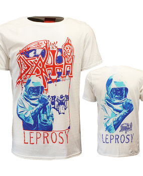 Band Merchandise Death Leprosy Posterized T-Shirt Band Merchandise Death Leprosy Posterized T-Shirt