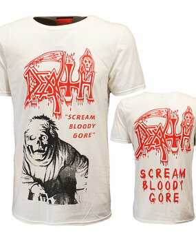 Band Merchandise Death Scream Bloody Gore T-Shirt Band Merchandise Death Scream Bloody Gore T-Shirt