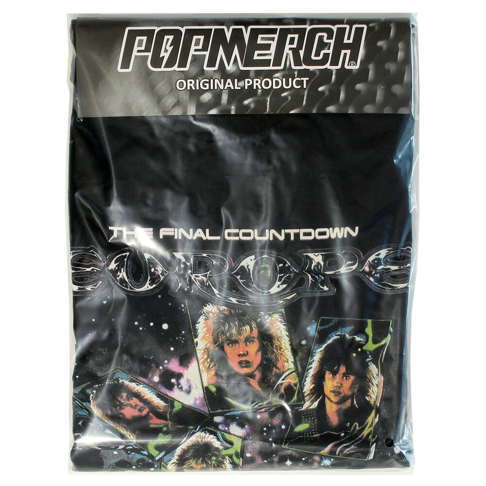 Band Merchandise Europe The Final Countdown T-Shirt - Officiële Merchandise Band Merchandise Europe The Final Countdown T-Shirt - Officiële Merchandise