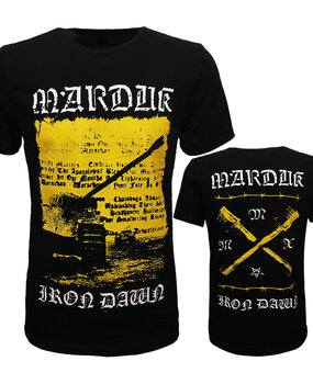 Band Merchandise Marduk Iron Dawn T-Shirt Band Merchandise Marduk Iron Dawn T-Shirt