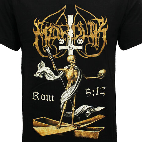 Band Merchandise Marduk Rom 5:12 T-Shirt - Officiële Merchandise Band Merchandise Marduk Rom 5:12 T-Shirt - Officiële Merchandise