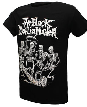 Band Merchandise Das Black Dahlia Murder The Dance Macabre T-Shirt Band Merchandise Das Black Dahlia Murder The Dance Macabre T-Shirt