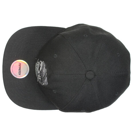 Popmerch Originals Biker Skull met Baard en Koptelefoon Snapback Cap Pet - Origineel Design Popmerch Originals Biker Skull met Baard en Koptelefoon Snapback Cap Pet - Origineel Design