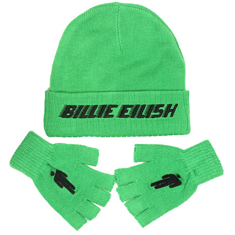 Billie eilish hoodie and beanie clearance