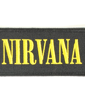 Band Merchandise Nirvana Logo Patch Band Merchandise Nirvana Logo Patch