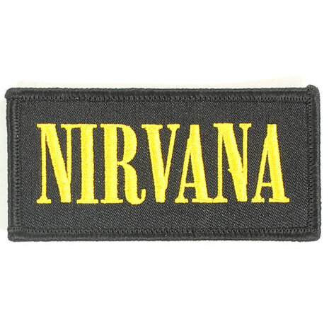 Band Merchandise Nirvana-Logo-Patch – offizielles Merchandise Band Merchandise Nirvana-Logo-Patch – offizielles Merchandise
