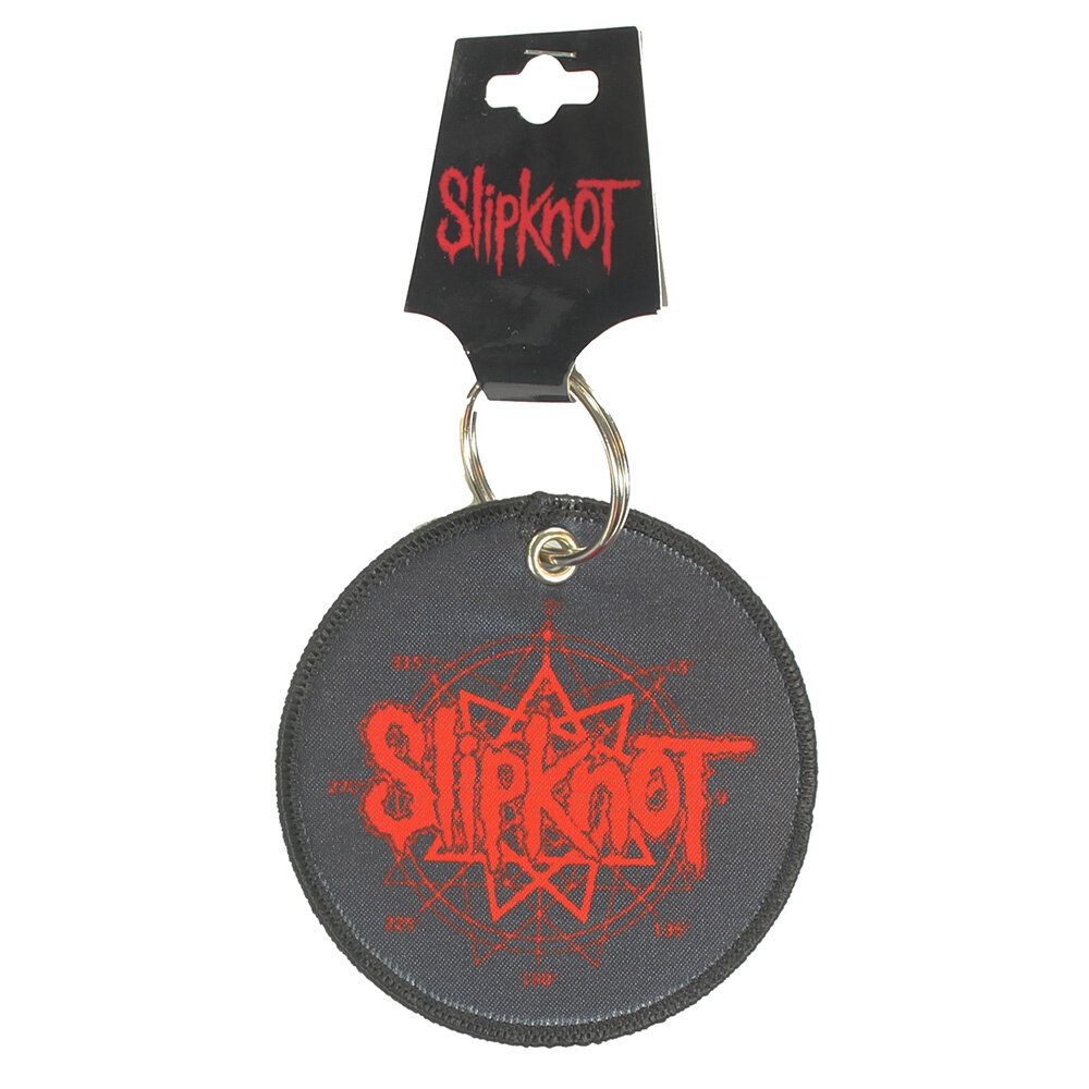 Band Merchandise Slipknot Nonagram Sleutelhanger - Officiële Merchandise Band Merchandise Slipknot Nonagram Sleutelhanger - Officiële Merchandise