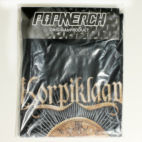 Band Merchandise Korpiklaani Shaman Drum T-Shirt - Officiële Merchandise Band Merchandise Korpiklaani Shaman Drum T-Shirt - Officiële Merchandise