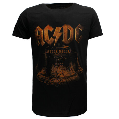Band Merchandise AC/DC Brass Bell T-Shirt - Officiële Merchandise | Popmerch.com Band Merchandise AC/DC Brass Bell T-Shirt - Officiële Merchandise | Popmerch.com