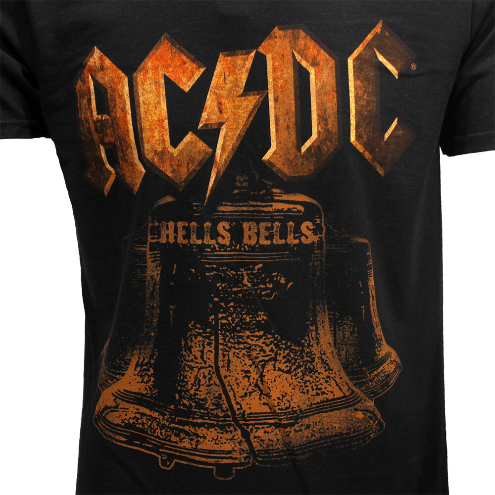 Band Merchandise AC/DC Brass Bell T-Shirt - Officiële Merchandise | Popmerch.com Band Merchandise AC/DC Brass Bell T-Shirt - Officiële Merchandise | Popmerch.com
