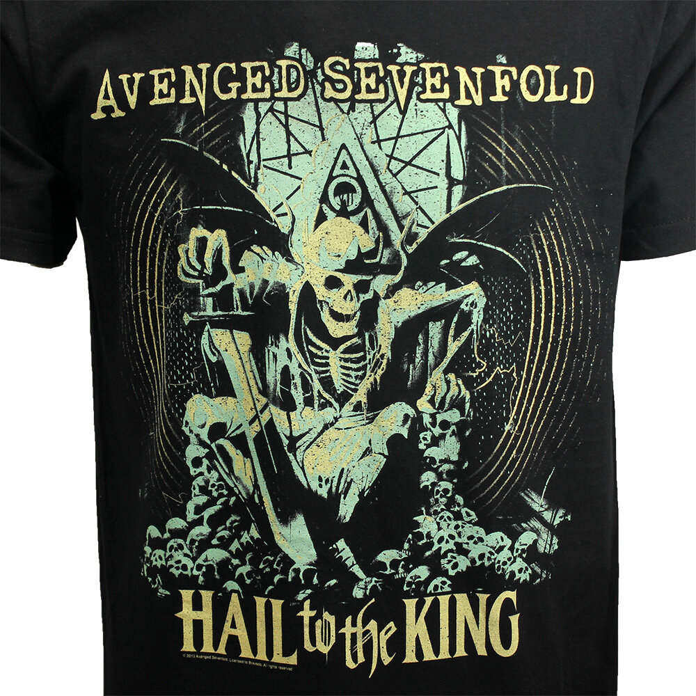 Band Merchandise Avenged Sevenfold A7X Hail To The King T-Shirt - Officiële Merchandise Band Merchandise Avenged Sevenfold A7X Hail To The King T-Shirt - Officiële Merchandise