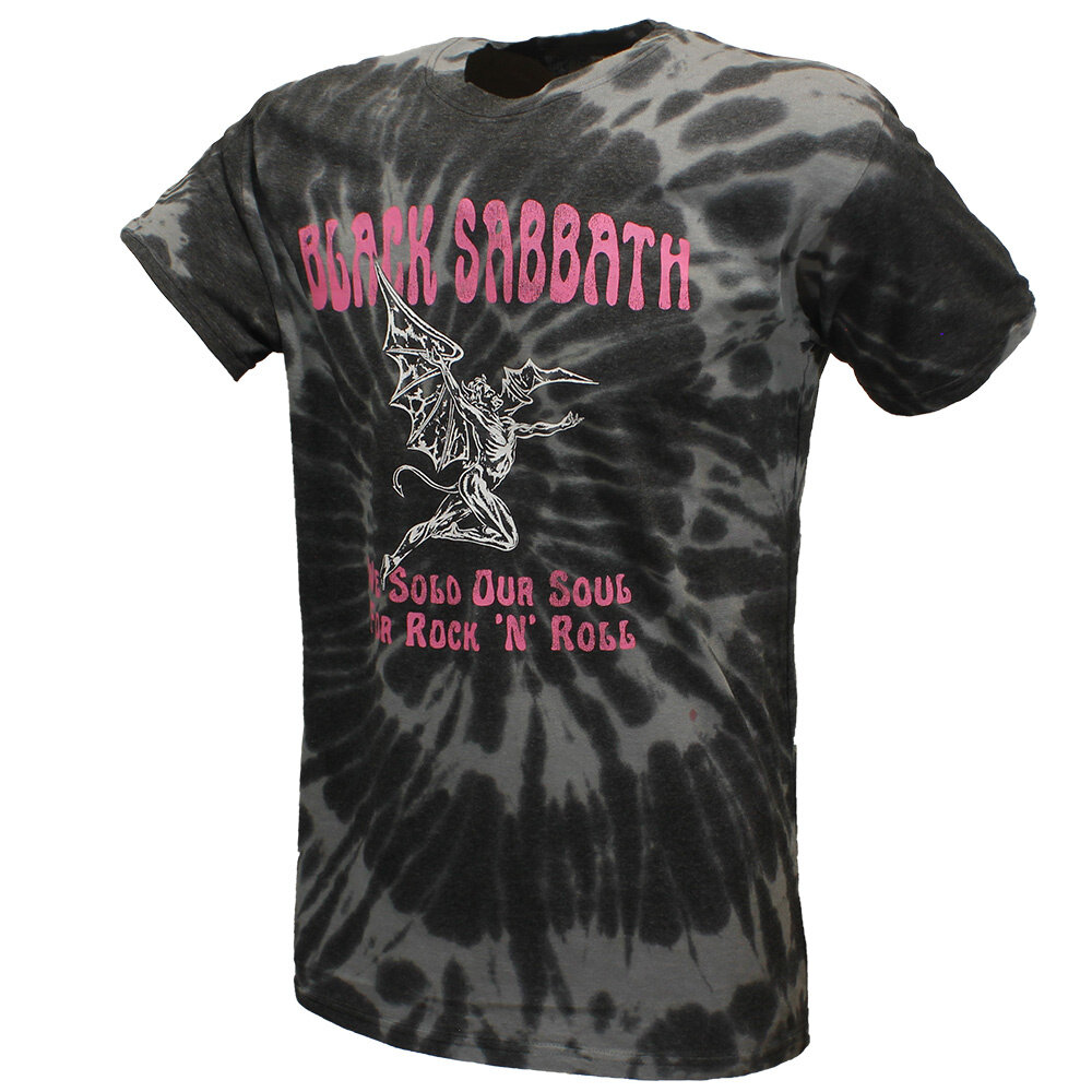 Band Merchandise Black Sabbath We Sold Our Soul To Rock N Roll T-Shirt - Officiële Merchandise Band Merchandise Black Sabbath We Sold Our Soul To Rock N Roll T-Shirt - Officiële Merchandise