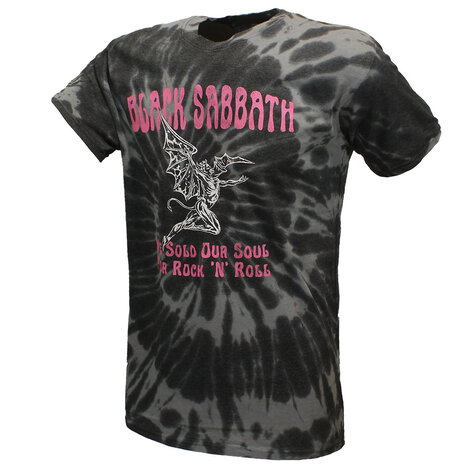 Band Merchandise Black Sabbath We Sold Our Soul To Rock N Roll T-Shirt - Officiële Merchandise Band Merchandise Black Sabbath We Sold Our Soul To Rock N Roll T-Shirt - Officiële Merchandise