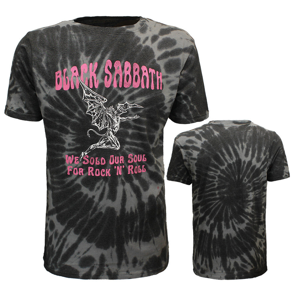 Band Merchandise Black Sabbath We Sold Our Soul To Rock N Roll T-Shirt - Officiële Merchandise Band Merchandise Black Sabbath We Sold Our Soul To Rock N Roll T-Shirt - Officiële Merchandise